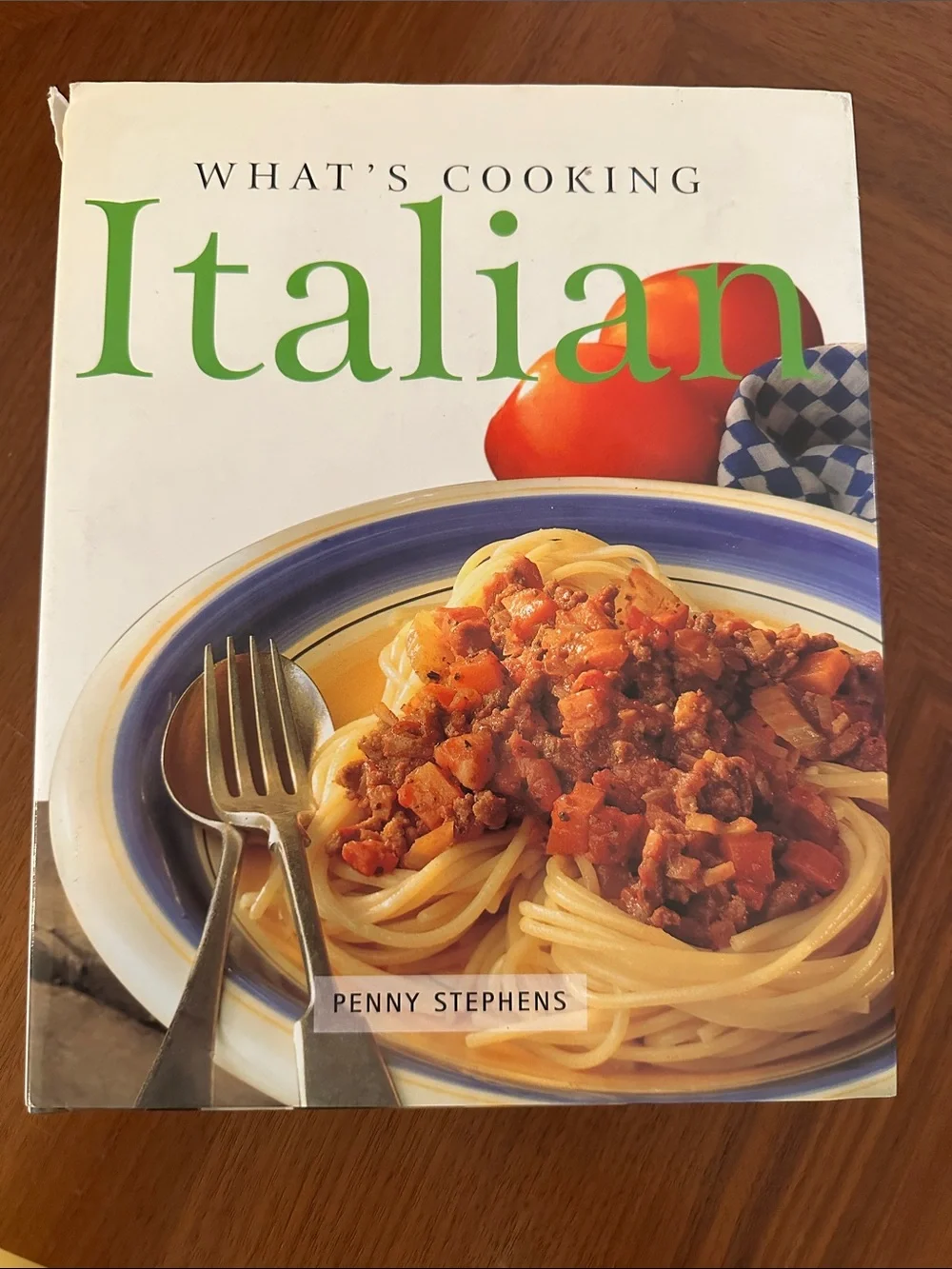 What’s Cooking Italian Cookbook | Hardcover | Like New